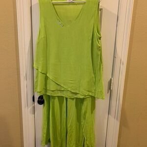 - Hailey Lyn 2 Piece Casual Pant Suit